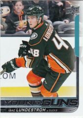 2018-19 Upper Deck #466 Isac Lundestrom YG RC